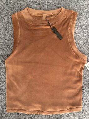 SKIMS velour soft tank top